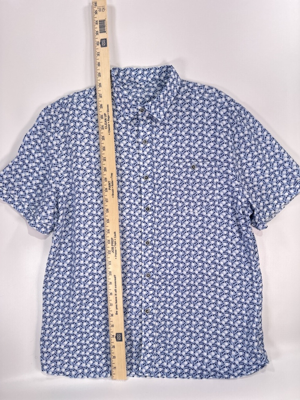 Age Of Wisdom Men’s Golf Print Short Sleeve Button Up Modal Shirt
large - Picture 11 of 11